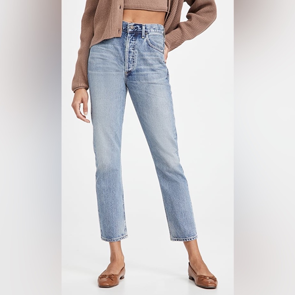Citizens of Humanity Charlotte High Rise Straight Jeans in Wynwood — Size 26